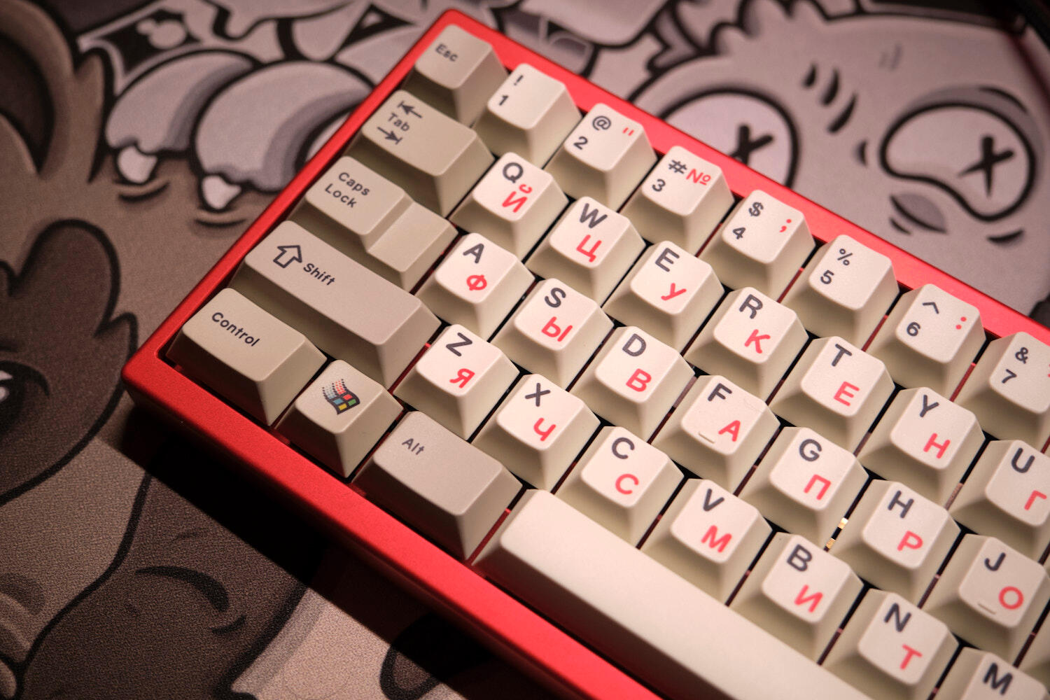 Red Keyboard